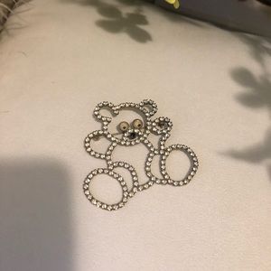 Swarovski crystal pin